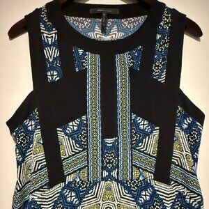 BCBG Max Azria Tribal Printed Dress Size M